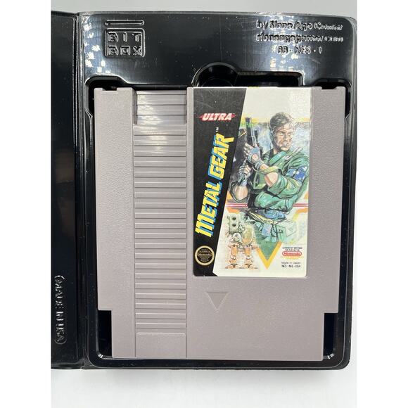 Metal Gear (Nintendo Entertainment System, 1988) Cart, Manual, & Case - Picture 6 of 12